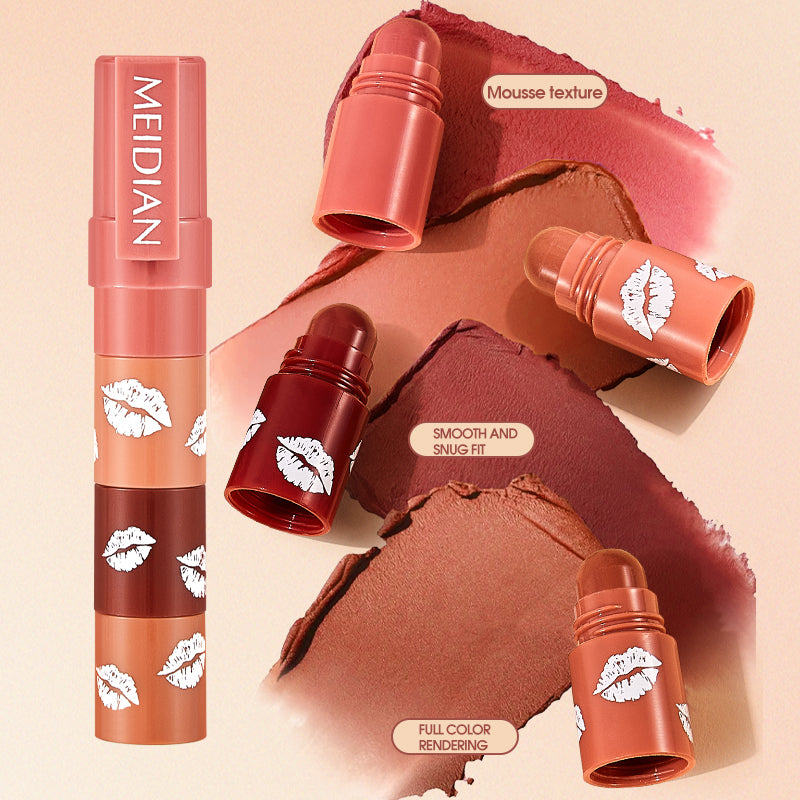 4 Shades Set Soft Mist Velvet Matte Lipstick