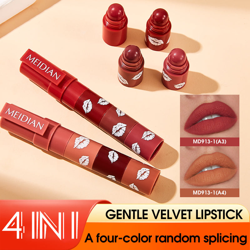 4 Shades Set Soft Mist Velvet Matte Lipstick